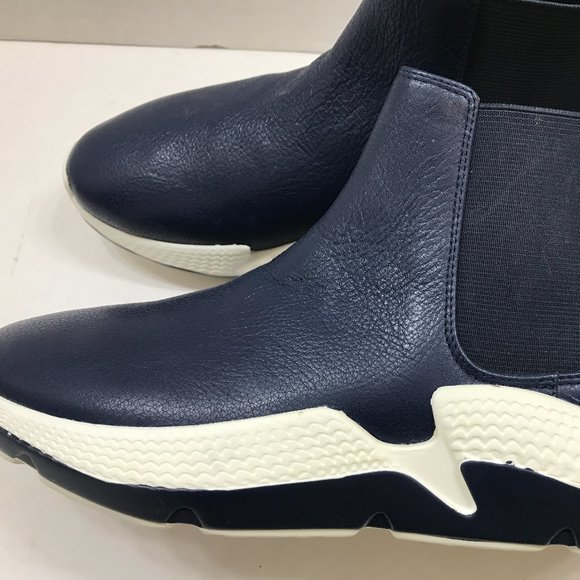 LDP Leather Sporty Pull On Sneaker Bootie - Picture 3 of 5